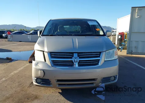 2008 Dodge Grand Caravan Sxt из США, поврежденный, VIN 1D8HN54P48B136240